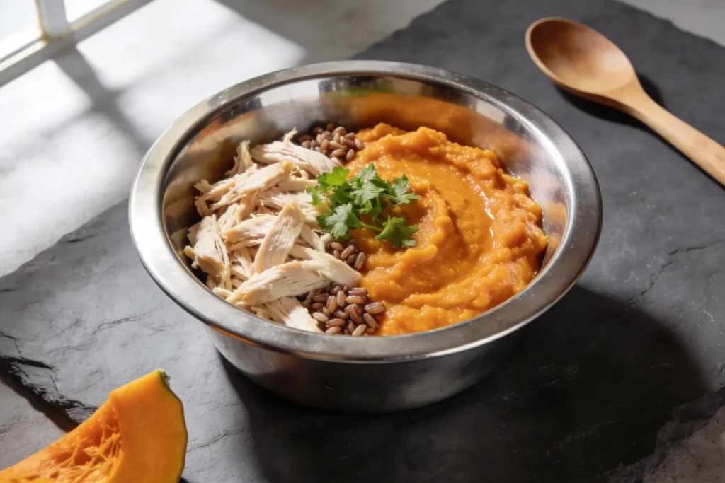 Chicken & Pumpkin Mash Dog Food That Actually Works
