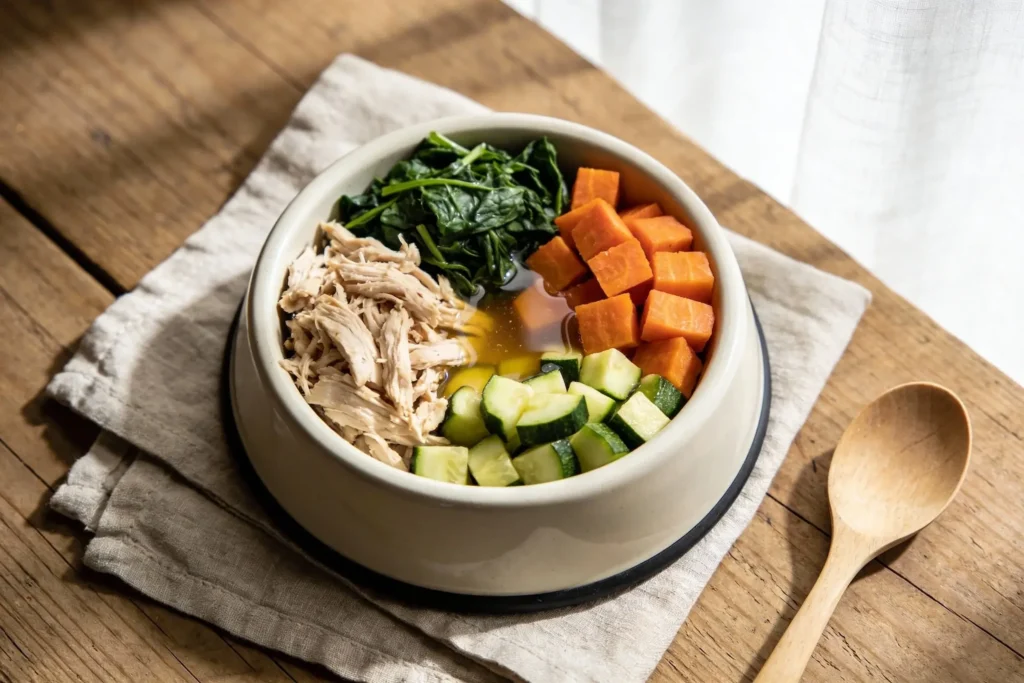 How To Make Allergy-Friendly Chicken Dog Meal