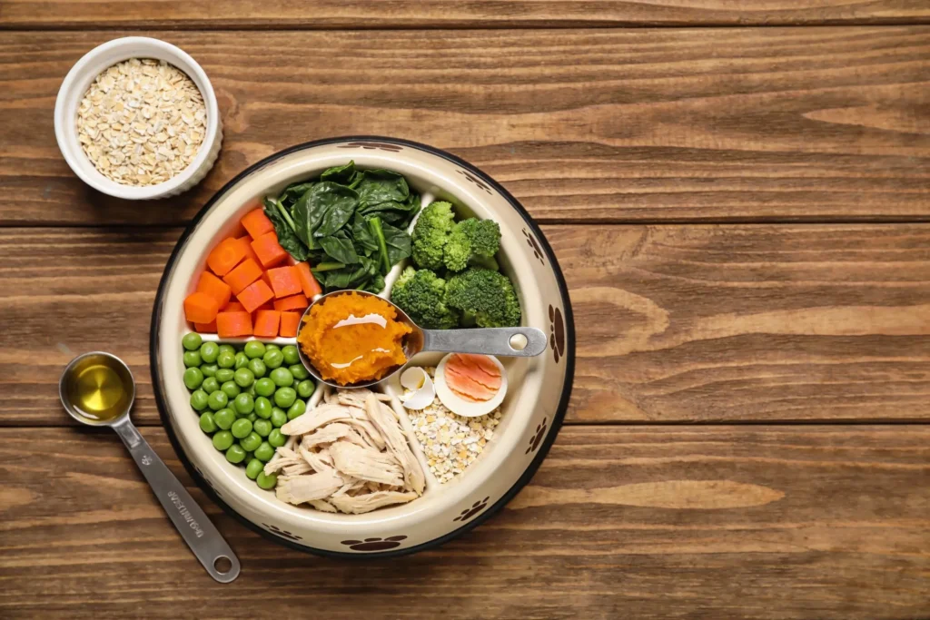 How To Make Balanced Chicken Dog Food With Vegetables