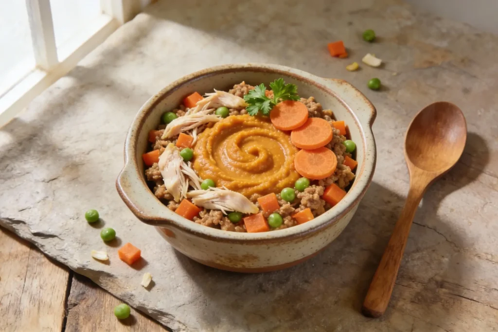 How To Make Chicken Dog Food With Carrots For Extra Nutrients