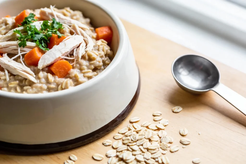 Chicken Dog Food With Oatmeal: A Gentle Option For Allergies Your Family Will Thank You For