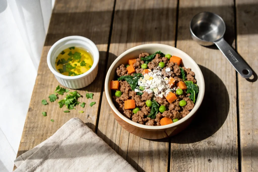 Homemade Beef Dog Food With Vegetables (Complete & Balanced): The Only Guide You Need