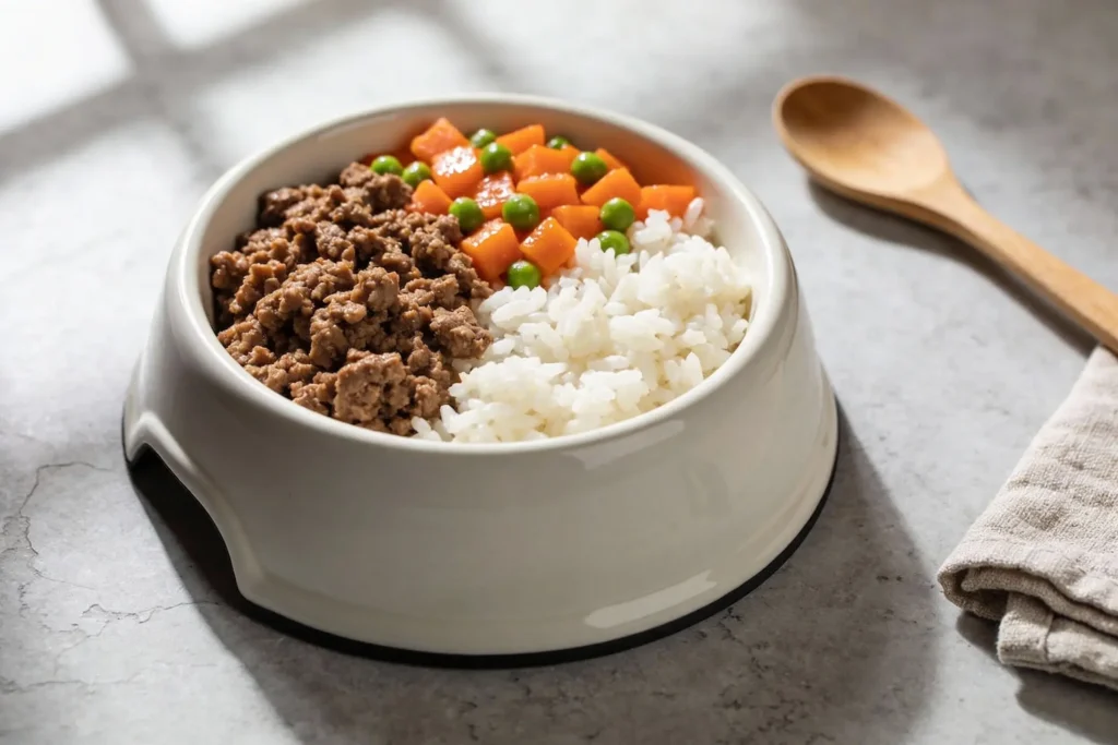 How To Make Beef Dog Food For Dogs With Sensitive Stomachs