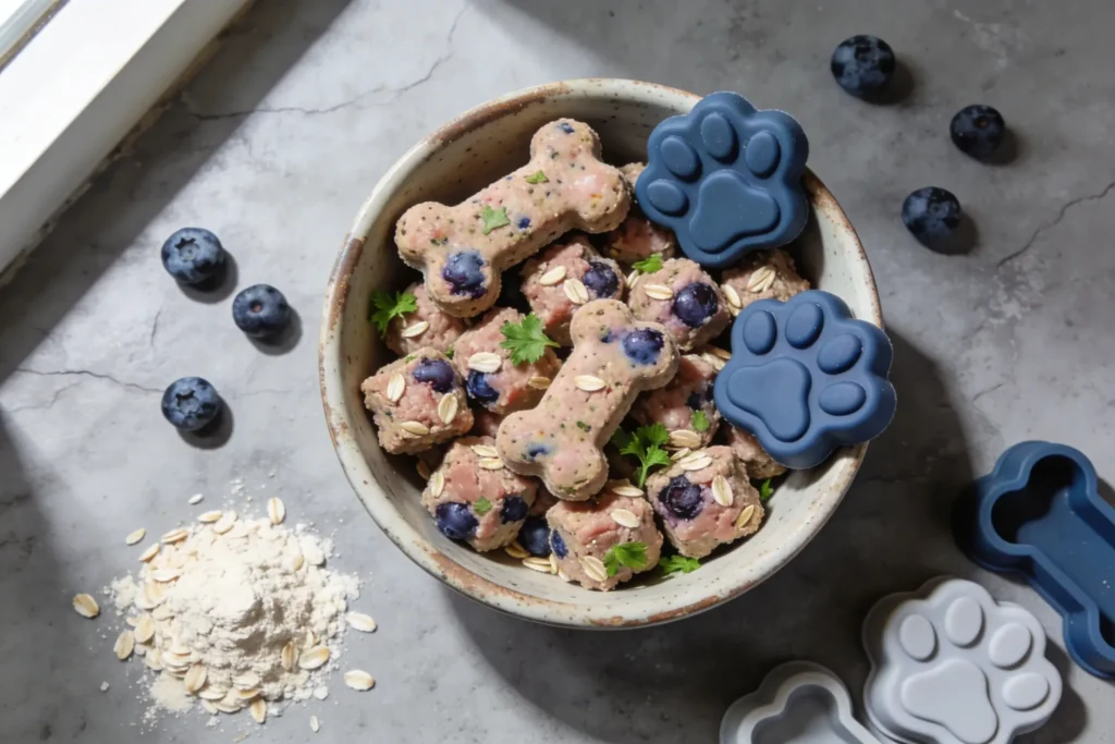 Irresistible Turkey & Blueberry Dog Treats (Perfect for Silicone Molds)