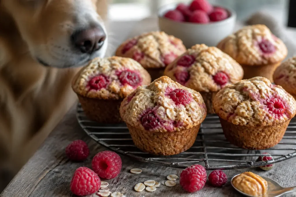 Raspberry Dog Muffins Your Pup Will Beg for