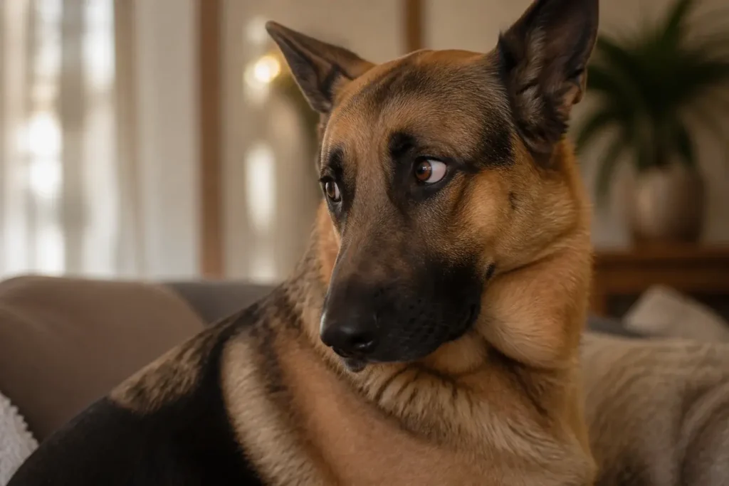 10 Signs Your German Shepherd Is Mad at You You Missed