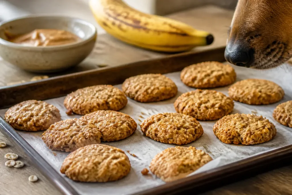 3 Ingredient Dog Cookies Your Pup Will Go Nuts for