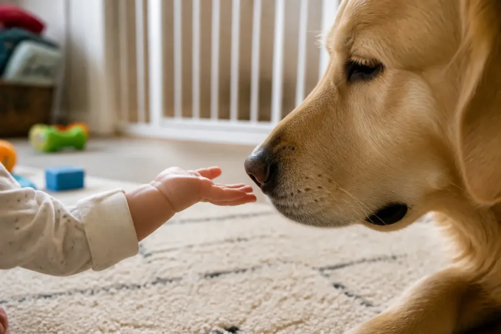 Survival Guide to Living with a Dog and Toddler
