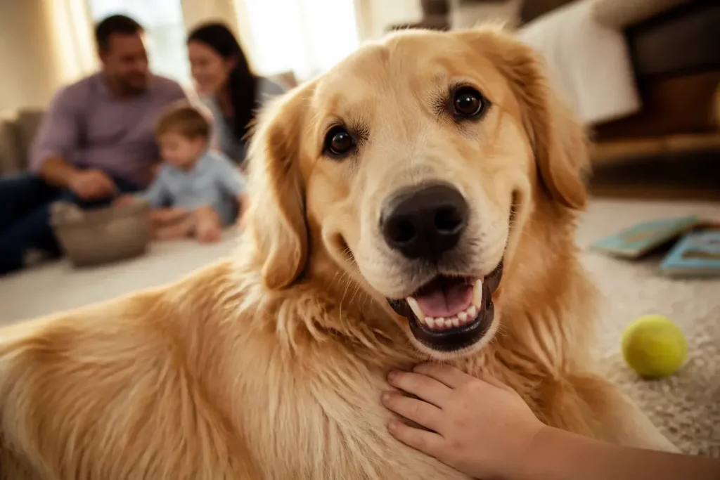 The Real Reasons Why Golden Retrievers Are Great Family Dogs