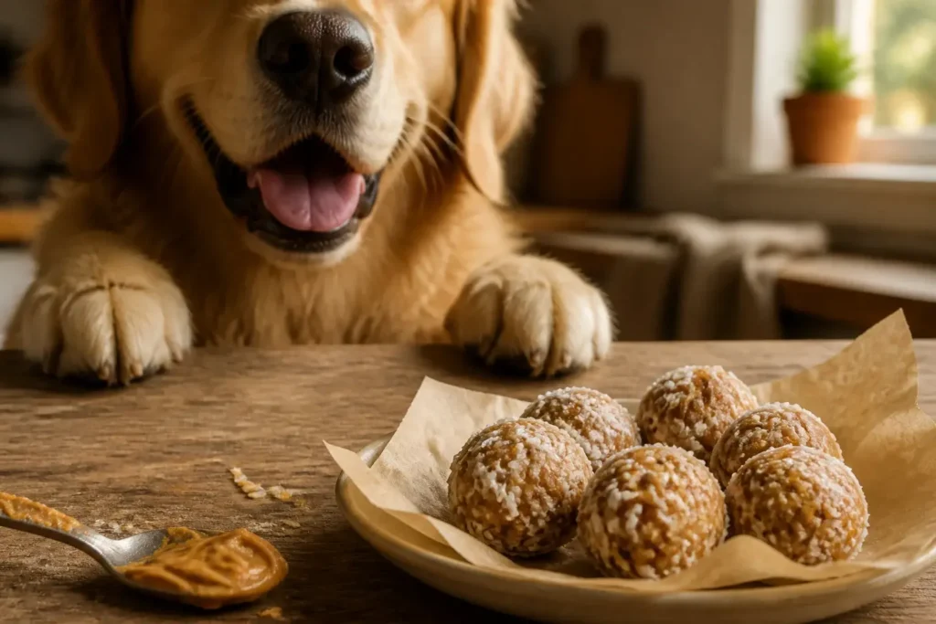 Irresistibly Easy Peanut Butter Bites for Dogs