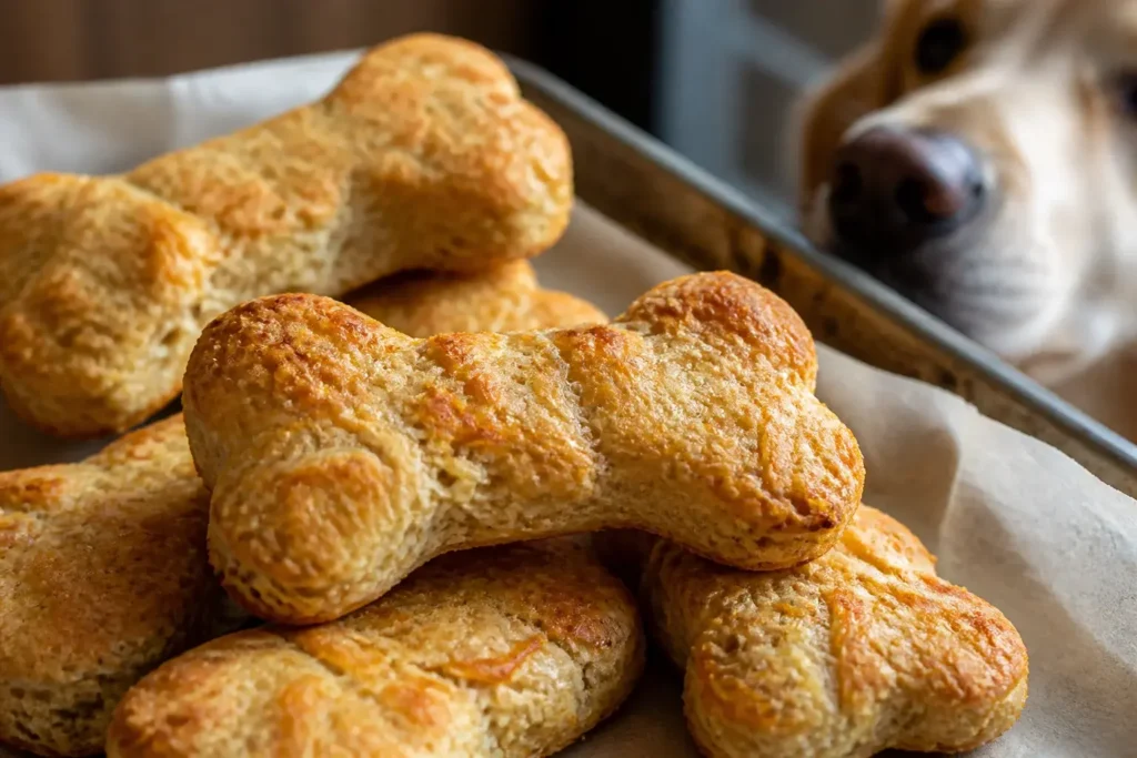 Cheesy Chicken Dog Biscuits Your Pup Will Beg for