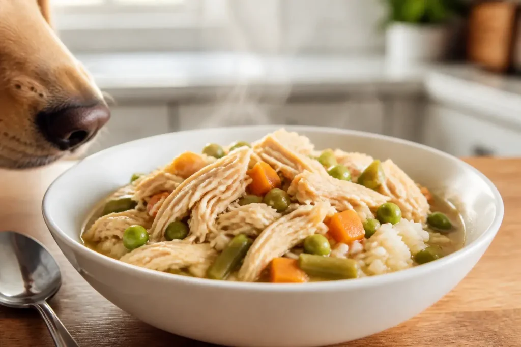 Crockpot Chicken Dog Meal Your Pup Will Beg for